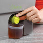 Bokashi Organko 1 – Set aus zwei Kompostern (2 × 16 L) Cappuccino/Orange