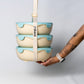 Pick&Go Aufbewahrungsbox: 3-teiliges Set (pastellblau/grün)