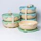 Pick&Go Aufbewahrungsbox: 3-teiliges Set (pastellblau/grün)
