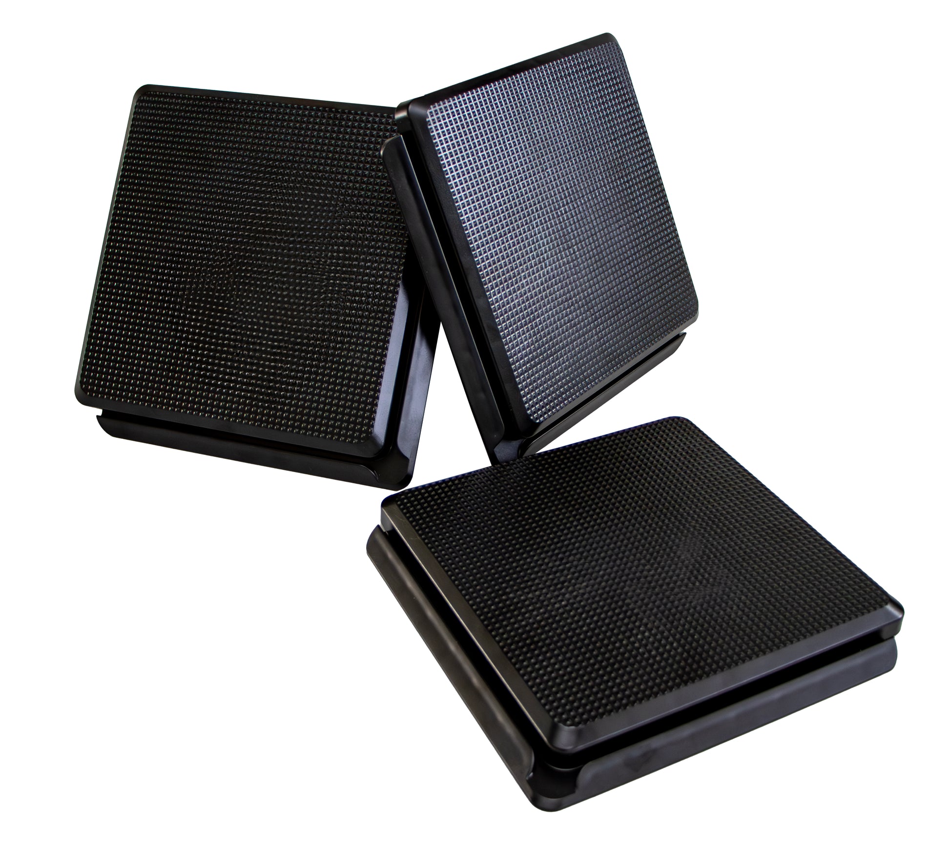 Bodenplatten von Skaza in Schwarz – rutschfeste Oberfläche, ideal für Garten, Camping und Outdoor-Bereiche